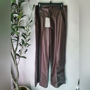 Soho Apparel Young Comtemporary Faux Leather Pant